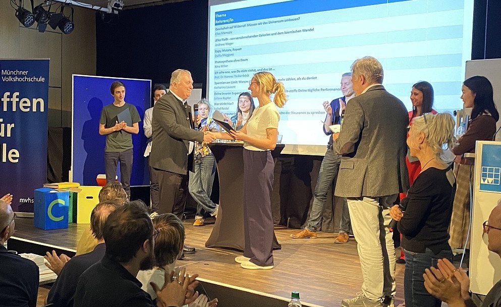 Preisträgerin des Science-Slam 2026: Frau Isabel Keidel